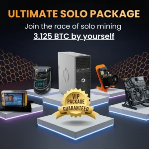 Quantum Ultra Package - 105 TH/s Ultimate Solo Mining Kit